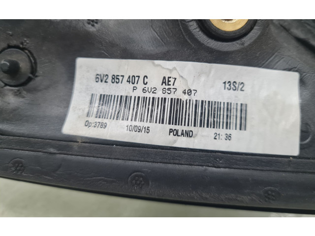 Зеркало электрическое        Skoda Fabia Mk3 (NJ)  2015 - 2021 года   