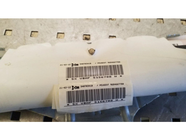 Боковая подушка безопасности 9684667780, 34070341D   Peugeot 3008 I