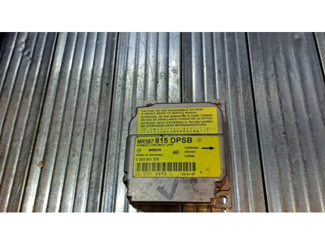 Блок подушек безопасности MR587815, 0285001379   Mitsubishi Space Star
