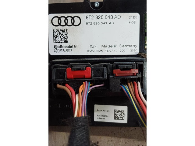 Блок управления климат-контролем 8T2820043AD, A2C53345973 Audi A5 8T 8F