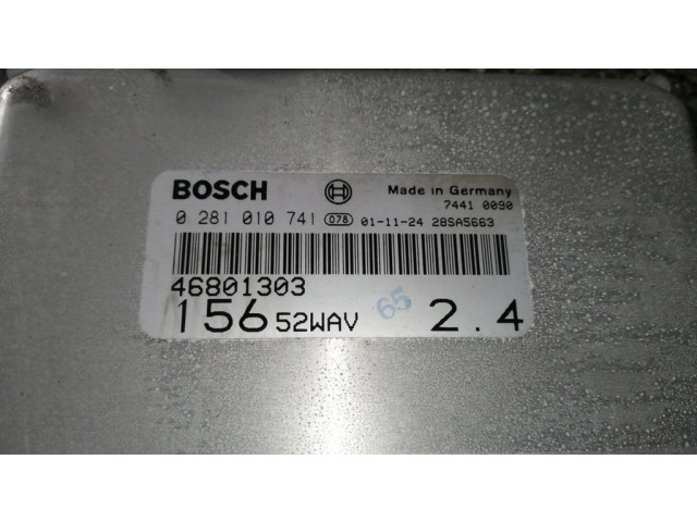 Řídící jednotka 46801303, 0281010741 Alfa Romeo 156 2004