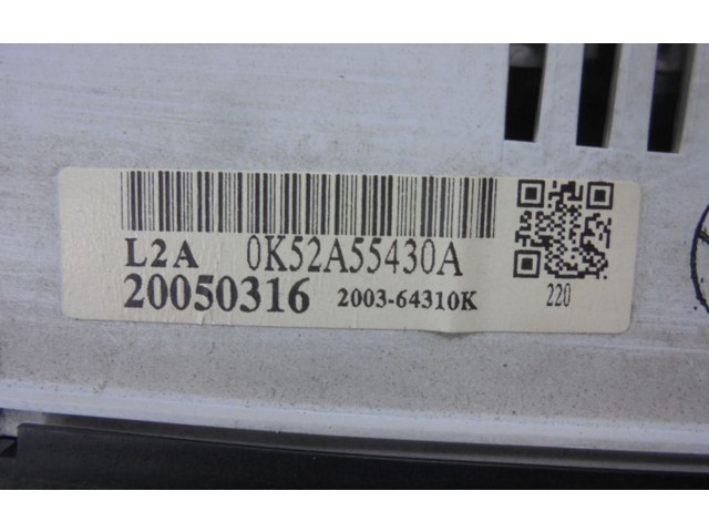 Přístrojová deska KIA Carnival 2005 0K52A55430A, 0K52A55430A