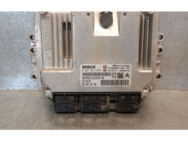 Řídící jednotka 9653958980, 0281013872BOSCH   Citroen Berlingo 2009