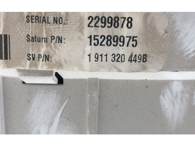 Přístrojová deska Chevrolet Equinox 2005 15289975