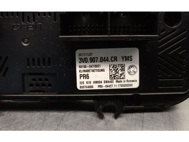 Блок управления климат-контролем 3V0907044CR, 90156047   Skoda Superb B8 (3V)