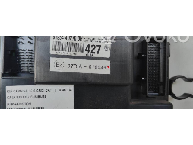   Pojistková skříňka 919544D2700H   KIA Carnival 2006