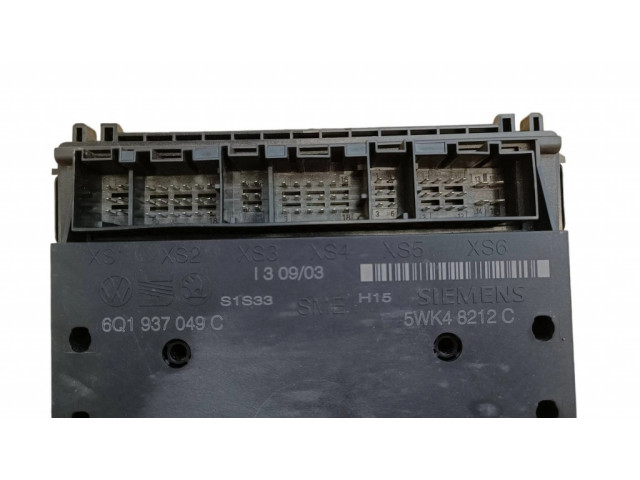 Блок комфорта 6Q1937049C, S1S33   Skoda Fabia Mk1 (6Y)   