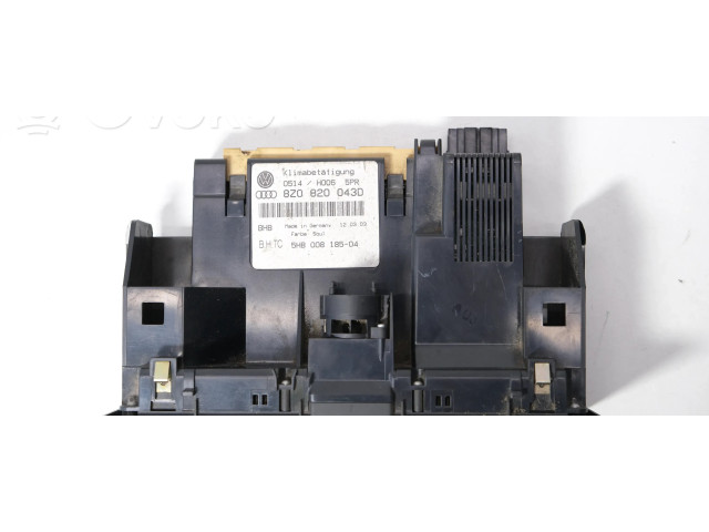 Блок управления климат-контролем 8Z0820043D   Audi A2
