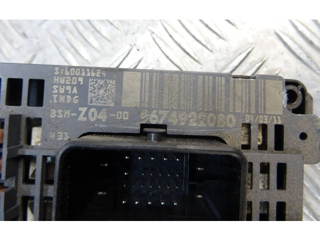 Pojistková skříňka Řídící jednotka BSM 9674922080, 60011624 Peugeot 508 RXH 2011