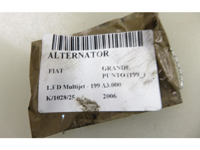 Генератор LRA02804, LRA02804   Fiat Punto (199)      