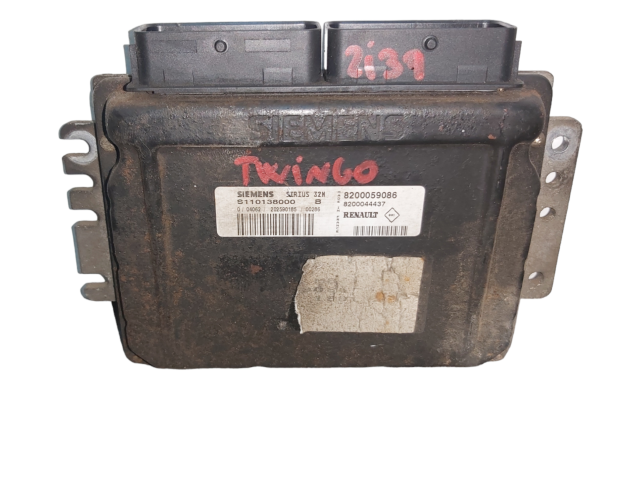 Блок управления двигателя S1101138000B, S1101138000B Renault Twingo I