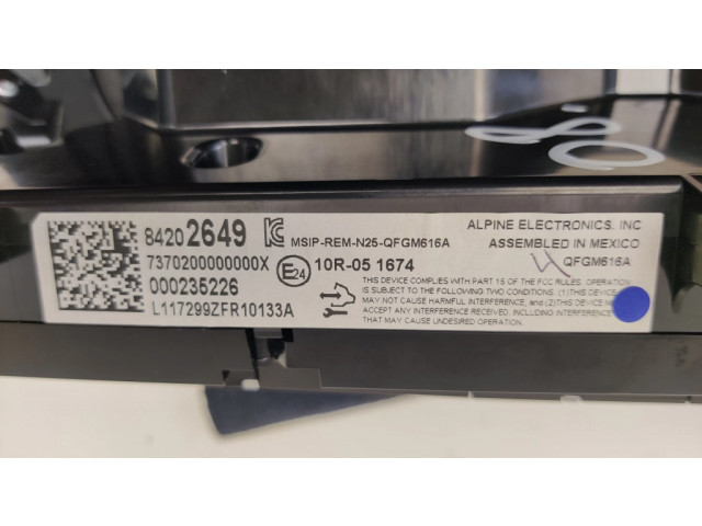 Блок управления климат-контролем 84202649   Chevrolet Camaro