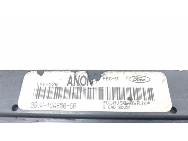 Блок управления двигателя 98VW12A650GB   Ford Galaxy