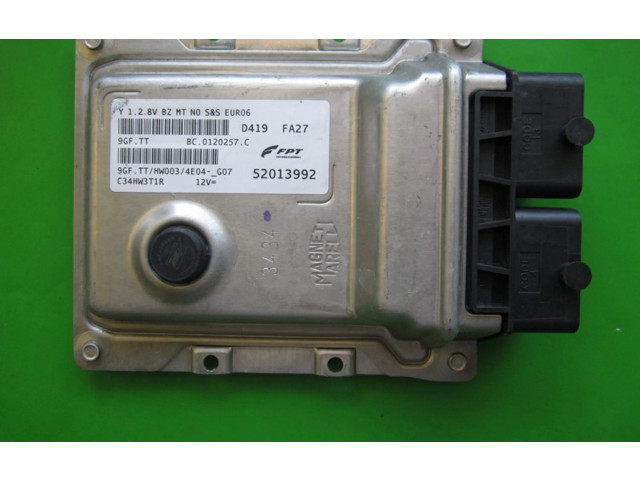 Блок управления двигателем Блок управления 52013992, BC.0120257.C   Lancia Y 840