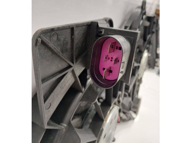 Вентилятор радиатора 4F0121003N, ES1447 Audi A6 S6 C6 4F