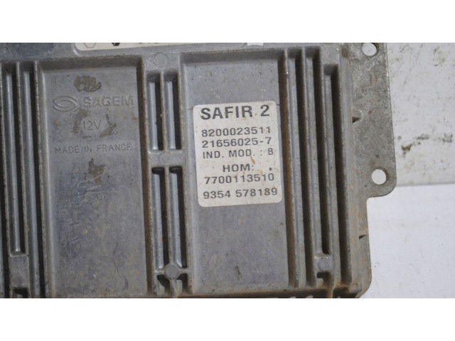 Блок управления двигателя 8200023511 Renault Twingo I