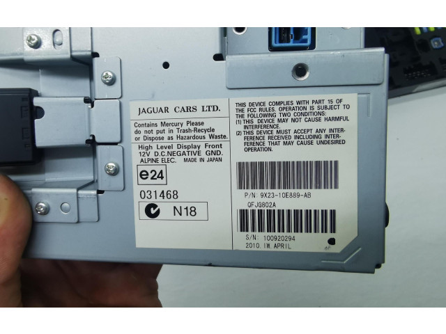 Дисплей    9X23-10E889-AB   Jaguar XF X250