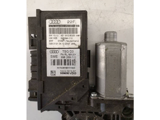 Přístrojová deska Audi A8 S8 D3 4E 2006 4E1910802B, 998268112