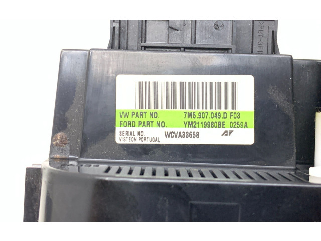 Блок управления климат-контролем YM2119980BE Ford Galaxy