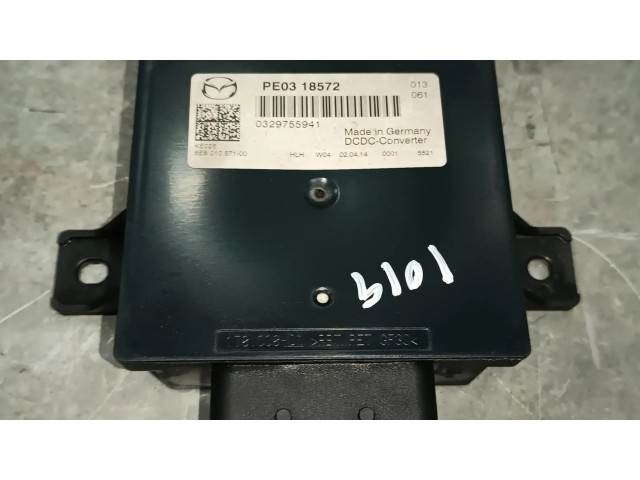 Блок управления двигателя PE0318572, MODULOELECTRONICO Mazda 3 II