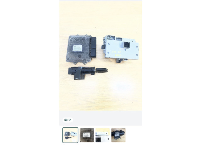 Блок управления двигателя 51784559 Fiat Idea