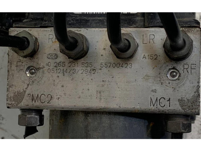 Pojistková skříňka Блок ABS 0265231535 Fiat Punto (199) 2006