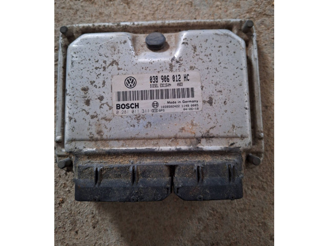 Блок управления двигателя 038906012HC, 0281011311 Skoda Octavia Mk1 (1U)