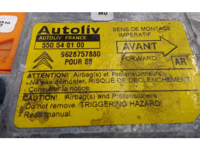 Блок подушек безопасности 9628757880, 550540100   Citroen Saxo