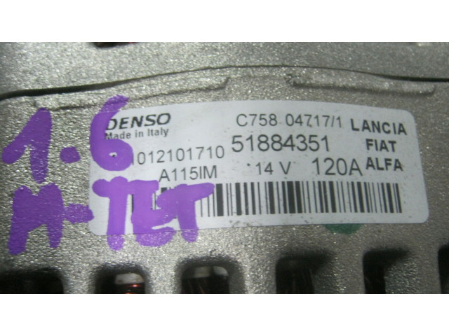 Генератор 04692073AB Jeep Grand Cherokee (WK) 3.0