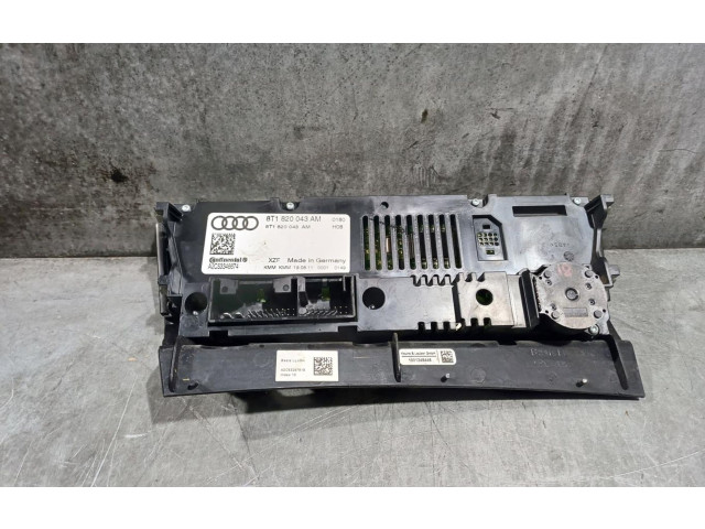 Блок управления климат-контролем 8T1820043AM   Audi A5 Sportback 8TA