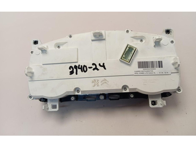 Панель приборов 9849350180   Opel Combo D       