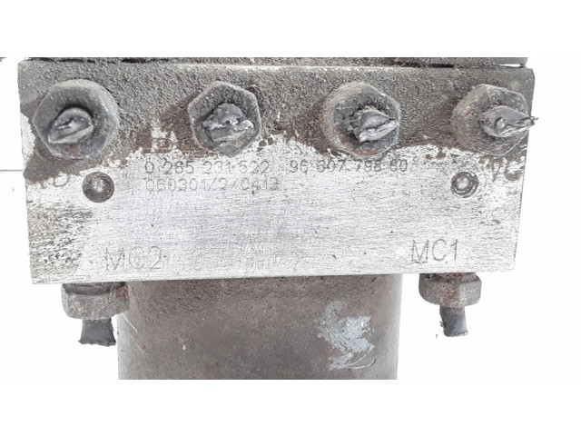 Jednotka ABS 9660779880, 0265231522   Citroen Berlingo 2005