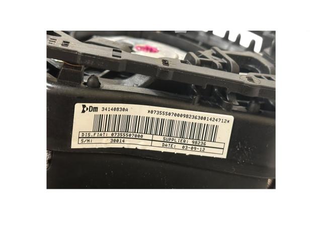 Подушка безопасности водителя 07355507000, 34140830A   Opel Combo D