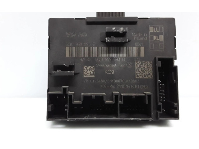 Блок управления двигателя 5Q0959593B   Volkswagen PASSAT