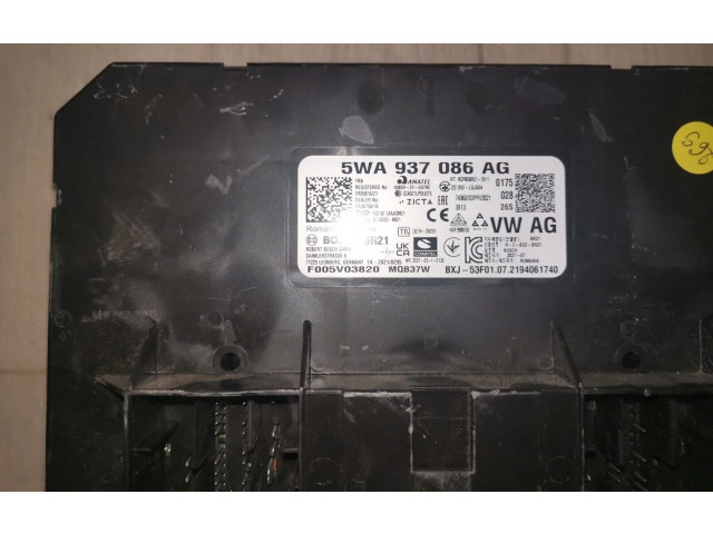 Блок комфорта 5WA937086AG, 5WA937086AG Volkswagen Golf VIII