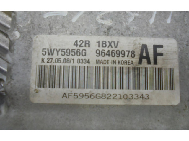 Блок управления двигателем Блок управления 96469978 Chevrolet Astra