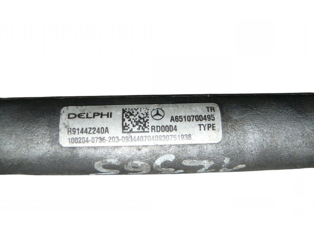 Топливная рампа A6510700495   Mercedes-Benz E W212   для двигателя OM 651.925