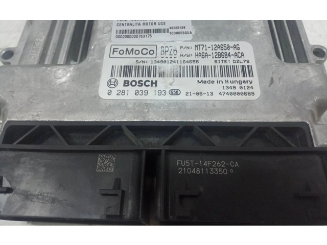 Блок управления двигателя MT7112A650AG, HA6A12B684ACA   Ford Transit -  Tourneo Connect