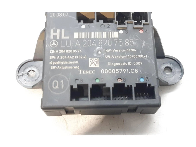 Блок комфорта A2048207585   Mercedes-Benz CL C215   