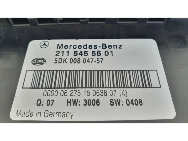 Блок комфорта 2115455601, 5DK00804757   Mercedes-Benz E W211   