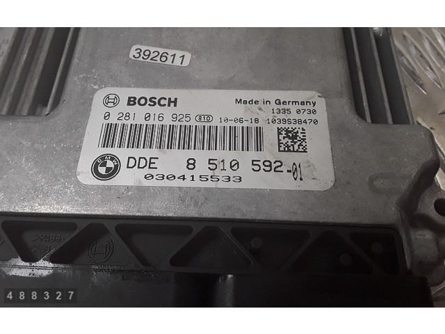 Блок управления двигателя 0281016925, 851059201 Fiat 500L