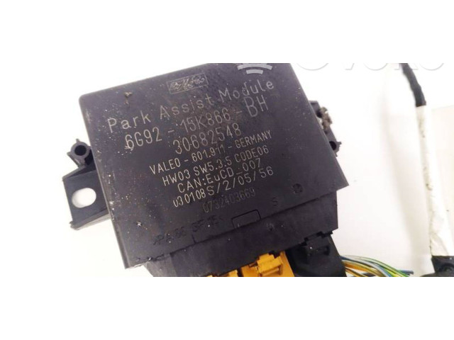 Блок управления парковки 6G9215K866BH, 6G92-15K866-BH   Volvo  S80  2007 - 2013 года