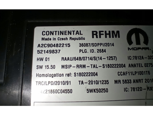 Блок управления 52149837 Jeep Renegade