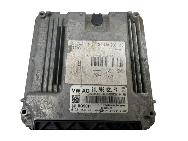 Блок управления двигателя 04L906021FR, 04L907309   Audi A6 S6 C7 4G