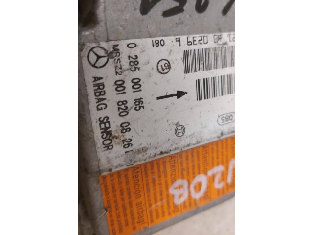 Блок подушек безопасности 0285001165, 0018200826 Mercedes-Benz CLK A208 C208