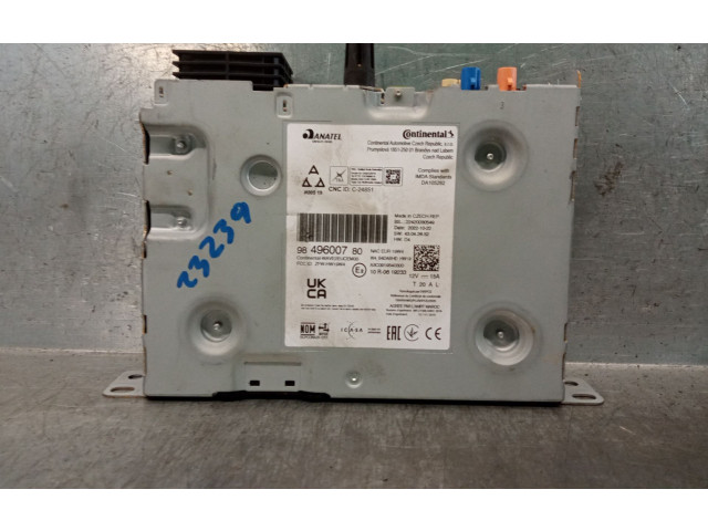 Блок управления двигателя 9849600780 Citroen C5 Aircross