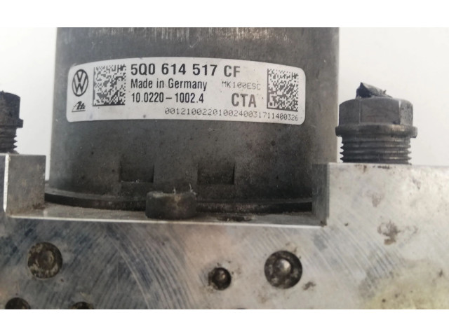 Блок АБС 5Q0614517CF, KL3302 Skoda Octavia Mk3 (5E) 2013 - 2019 года