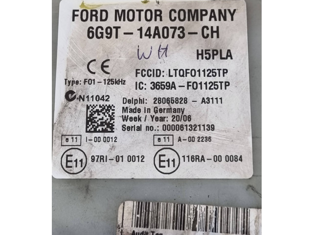 Блок комфорта 6G9T14A073CH, LTQF01125TP Ford Galaxy
