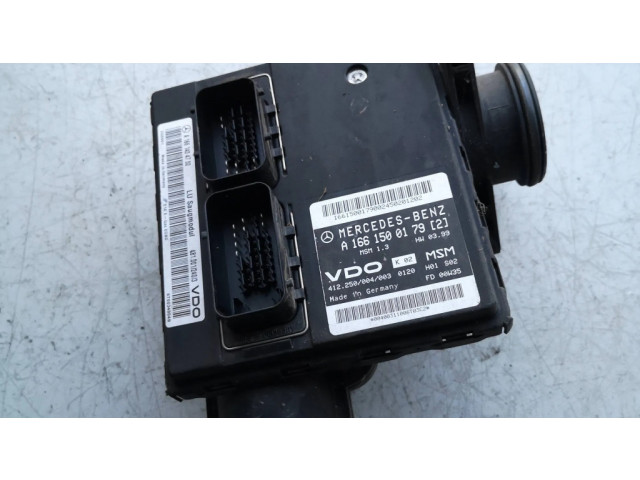 Блок управления двигателя A1661500179, 412250004003   Mercedes-Benz A W168