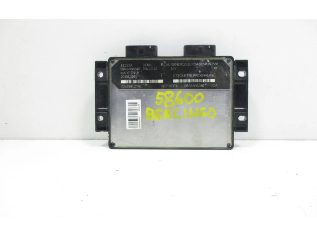 Блок управления двигателем Блок управления 9650359580   Citroen Berlingo